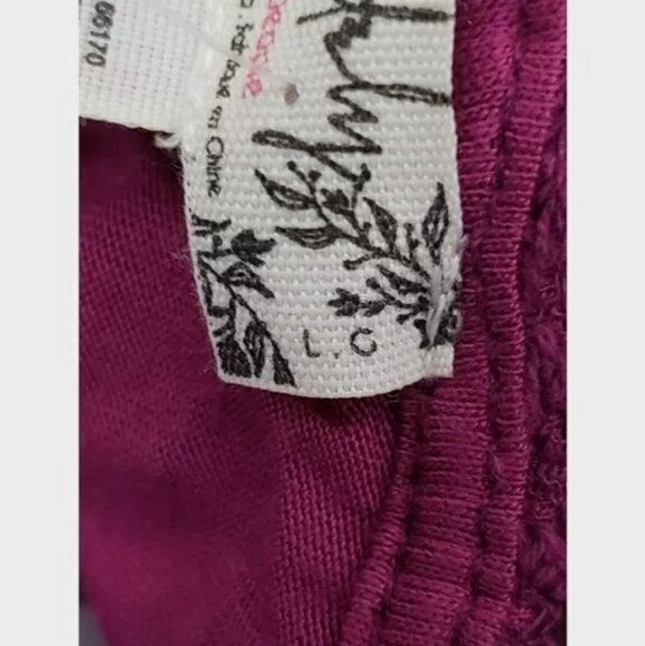 Free People Daydream Lace Mini Dress in Magenta, Large - Picture 6 of 7